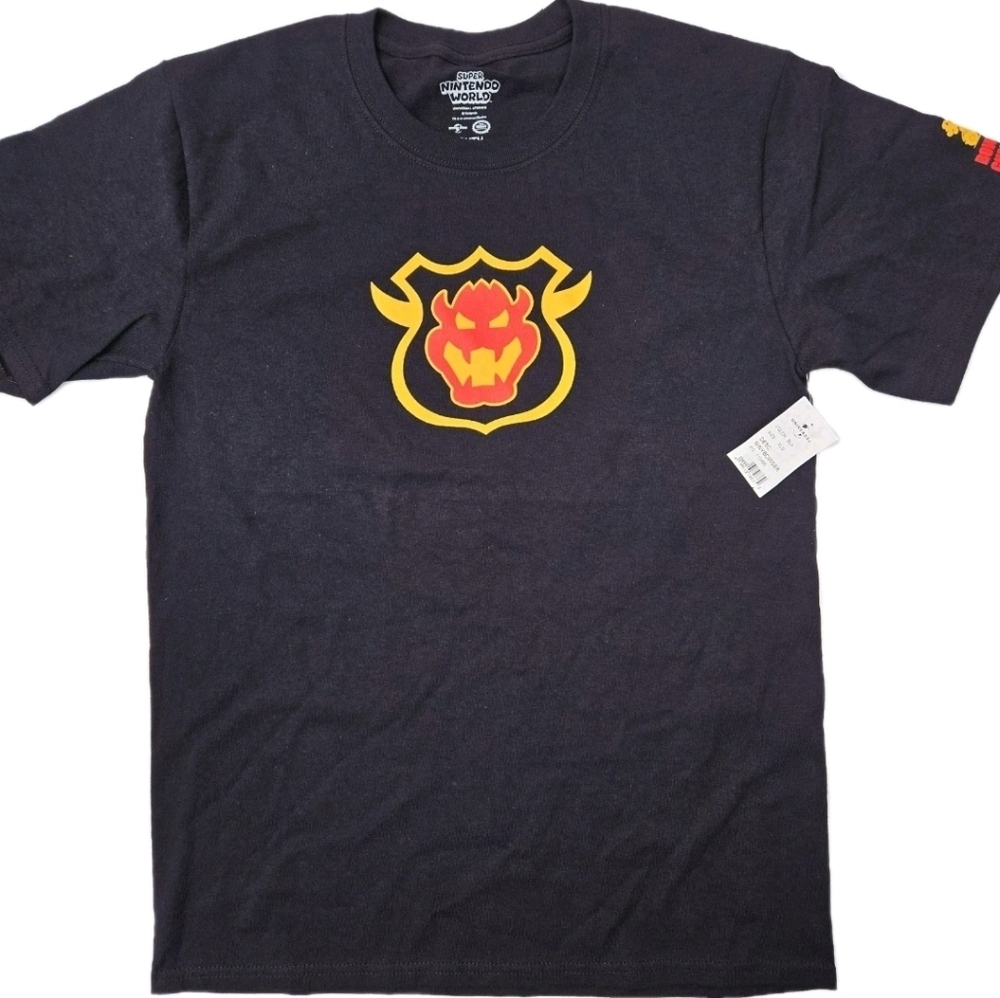 Universal Studios Super Nintendo World Bowser’s Challenge T-Shirt  XL Youth NWT